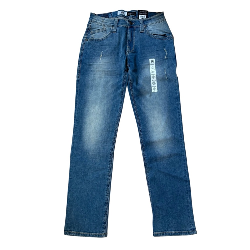 Rock & Republic Slim Straight Blue Jeans Size 30 x 32 New with tags